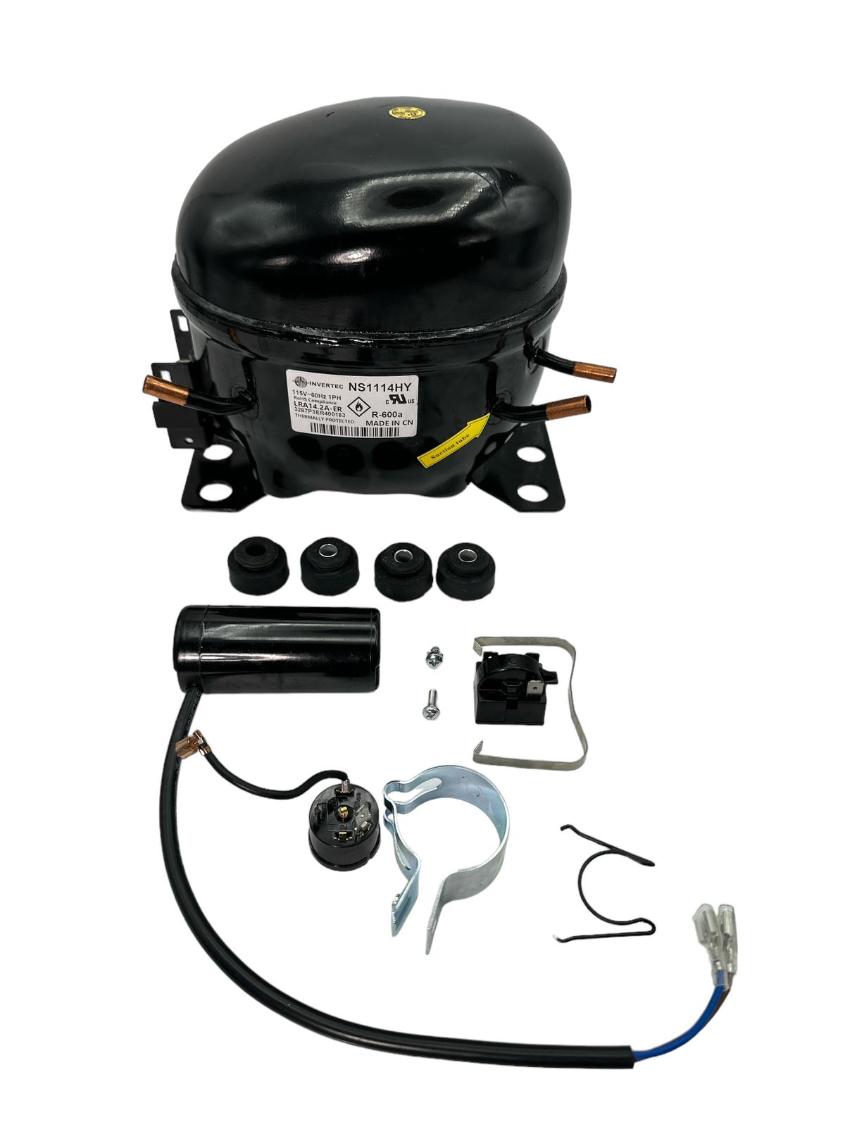NS1114HY-ER Wine Cooler Compressor Set Assembly Replaces EURUS168-04
