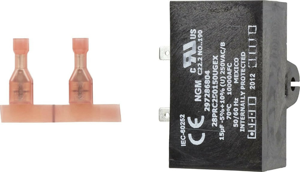 5304464438-ER Refrigerator Run Capacitor 15uF Replaces 3017761