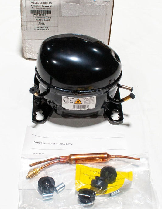 W11557671 Refrigerator Compressor Kit Replaces W11332037